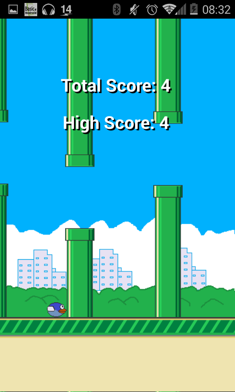 Flappy bird 2 - 32 levels