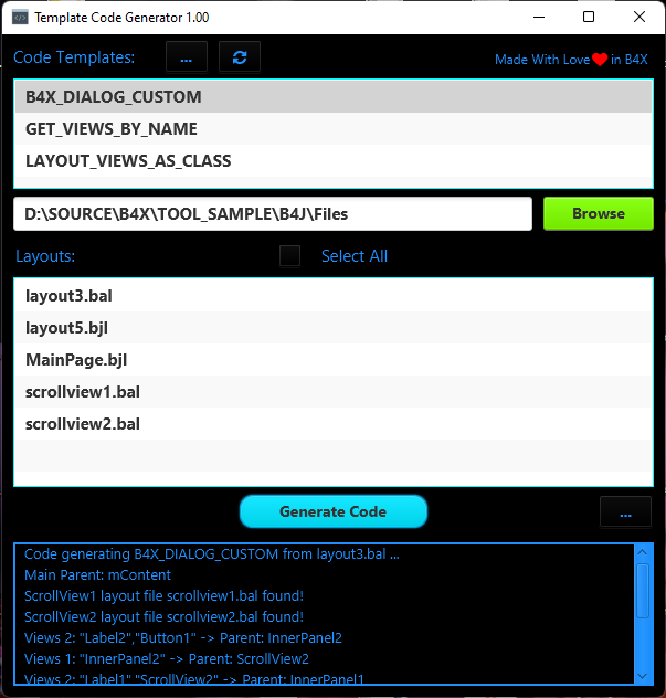 ScreenShot Template Code Generator 1.00.png